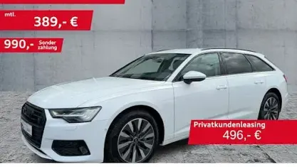 Gebraucht Audi A6 Sport 204 PS (150 kW) 2023 Weiß Kombi