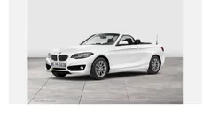 Weiß Gebraucht 2021 BMW 218 Advantage Cabrio | 25.800 € (Fairer Preis)