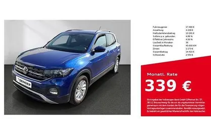 Gebraucht VW T-Cross Life 116 PS (85 kW) 2019 Reef blue SUV