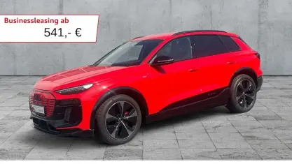 Gebraucht Audi Q6 e-tron Advanced 285 kW (388 PS) 2025 Rot SUV