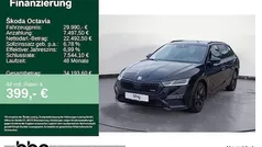 Schwarz Gebraucht 2023 Skoda Octavia RS Kombi | 29.420 € (Guter Preis)