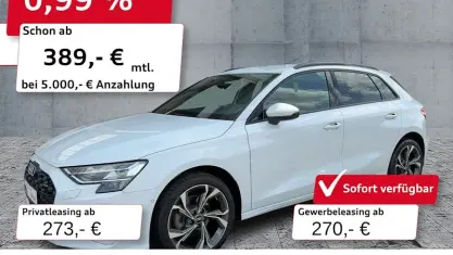 Gebraucht Audi A3 Advanced 116 PS (85 kW) 2025 Gletscherweiß metallic Limousine