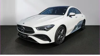 Brugt Mercedes CLA250e AMG 218 HK (160 kW) 2025 Hvid Sedan