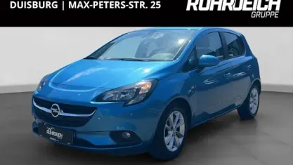 Gebraucht Opel Corsa drive 90 PS (66 kW) 2016 Blau Kleinwagen