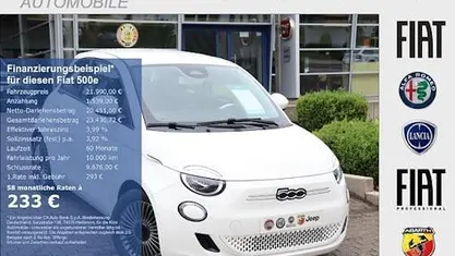 Usata Fiat 500e Icon 87 kW (119 CV) 2022 Verde Berlina