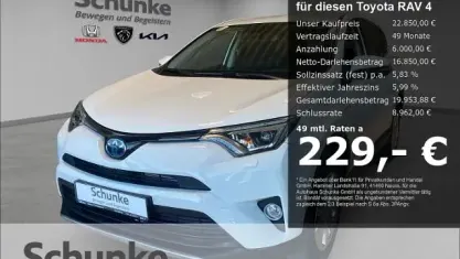 Second-hand Toyota RAV4 Hybrid 197 CP (144 kW) 2019 Alb SUV