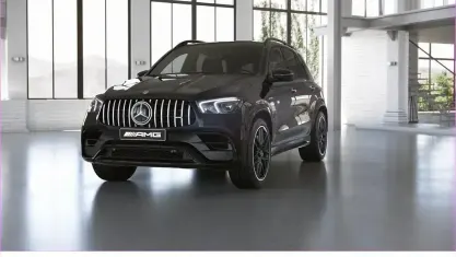 Gebraucht Mercedes GLE63 AMG AMG 571 PS (419 kW) 2022 Lack obsidianschwarz SUV