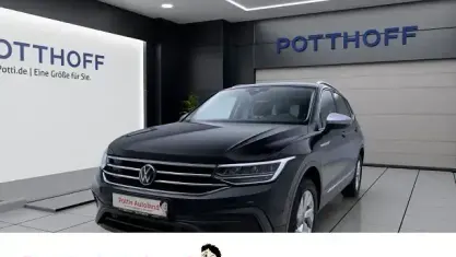 Gebraucht VW Tiguan Allspace Life 190 PS (139 kW) 2022 Schwarz SUV