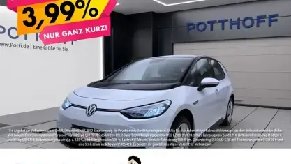 Gebraucht VW ID.3 Pro Performance 150 kW (204 PS) 2023 Gletscherweiß metallic Kleinwagen