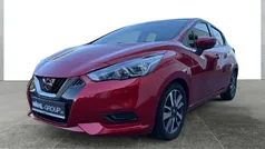 Rot Gebraucht 2018 Nissan Micra Acenta Kleinwagen | 9.450 € (Fairer Preis)