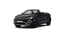 Schwarz Gebraucht 2024 VW T-Roc Cabriolet Style Cabrio | 35.876 € (Fairer Preis)