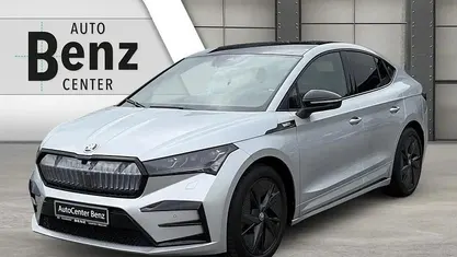 Käytetty Skoda Enyaq iV RS 250 kW (340 HP) 2022 Hopea Katumaasturi