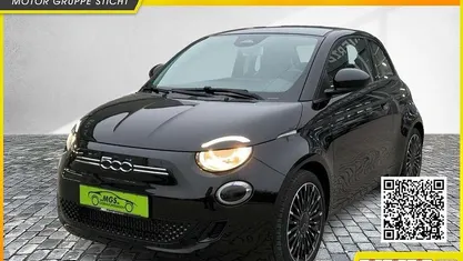 Schwarz Gebraucht 2021 Fiat 500e Icon Limousine | 16.970 € (Fairer Preis)