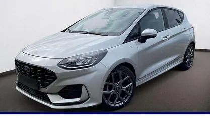 Gebraucht Ford Fiesta ST-Line 101 PS (74 kW) 2023 Polar silber Kleinwagen