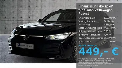 Gebraucht VW Passat R-line 177 PS (130 kW) 2025 Kombi