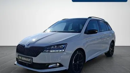 Gebraucht Skoda Fabia Monte Carlo 95 PS (69 kW) 2021 Moonweiss metallic Kleinwagen