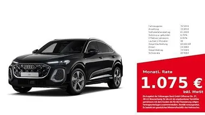 Neu Audi Q5 Sportback Sport 204 PS (150 kW) 2026 Mythosschwarz SUV