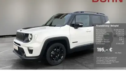 Gebraucht Jeep Renegade 131 PS (96 kW) 2023 Weiß SUV