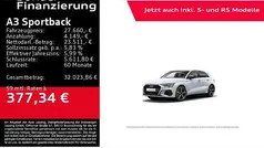 Gebraucht 2021 Audi A3 Sportback e-tron S-Line Limousine | 27.660 € (Fairer Preis)