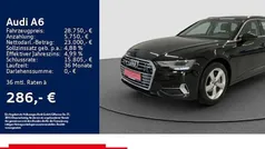 Mythosschwarz metallic Gebraucht 2022 Audi A6 Ambiente Kombi | 28.750 € (Guter Preis)