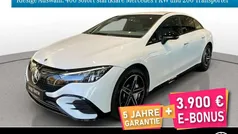 Manufaktur lack manufaktur opalithweiß b Gebraucht 2024 Mercedes EQE500 Electric Art Limousine | 56.790 € (Superpreis)