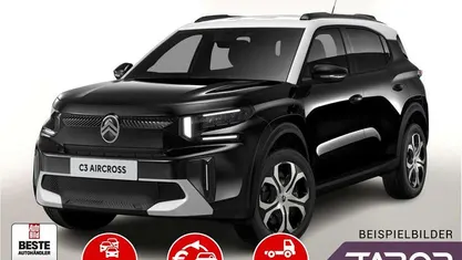 Schwarz metallic Neu 2025 Citroën C3 Aircross SUV | 19.988 € (Fairer Preis)