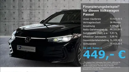 Gebraucht VW Passat R-line 177 PS (130 kW) 2025 Kombi