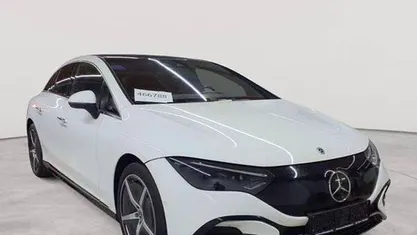 Gebraucht Mercedes EQE350 AMG line 214 kW (292 PS) 2022 Polarweiß Limousine