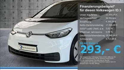 Occasion VW ID.3 Pure 110 kW (150 PK) 2022 Wit Hatchback
