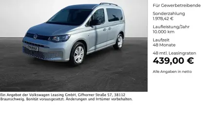 Ny VW Caddy California 102 HK (75 kW) 2026 Sølv MPV
