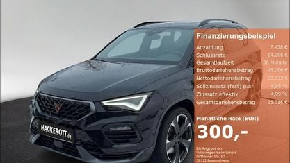 Gebraucht Cupra Ateca 301 PS (221 kW) 2022 Schwarz SUV