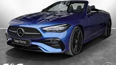 Metalliclack spektralblau Gebraucht 2024 Mercedes CLE300 AMG Cabrio | 68.500 € (Teuer)