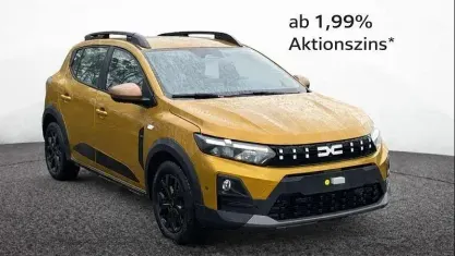 Neu Dacia Sandero Extreme 110 PS (80 kW) 2026 Gelb Kleinwagen