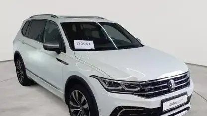 Gebraucht VW Tiguan Allspace R-line 190 PS (139 kW) 2022 Pure white SUV