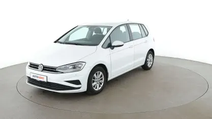 Gebraucht VW Golf Sportsvan Trendline 2018 Weiß Van / Kleinbus