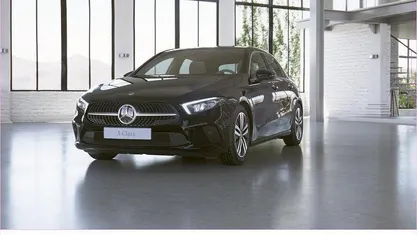 Unilack nachtschwarz Gebraucht 2022 Mercedes A250 Progressive Limousine | 21.740 € (Guter Preis)
