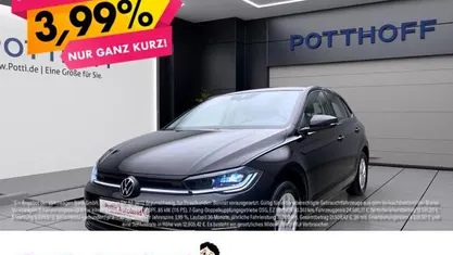 Schwarz Gebraucht 2022 VW Polo Style Limousine | 15.777 € (Fairer Preis)