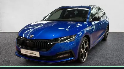 Gebraucht Skoda Octavia SportLine 190 PS (139 kW) 2023 Raceblau metallic Kombi