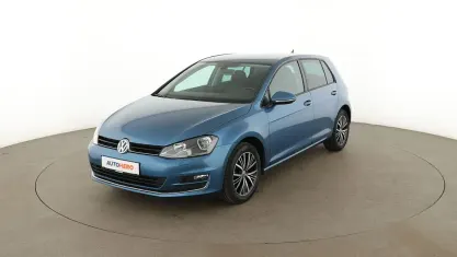 Gebraucht VW Golf VII Allstar 2016 Blau Limousine