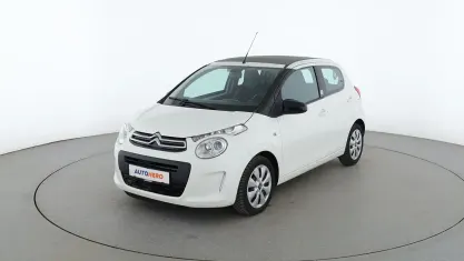 Gebraucht Citroën C1 SELECTION 82 PS (60 kW) 2015 Weiß Kleinwagen