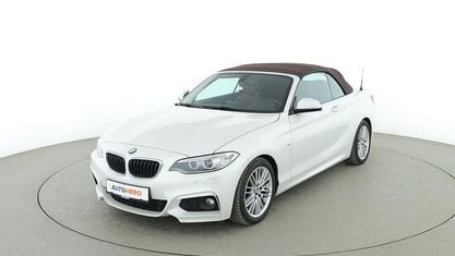 Używany BMW 218 M Sport 150 KM (110 kW) 2016 Biały Kabriolet