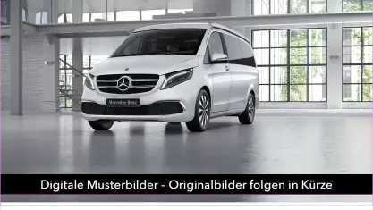 Gebraucht Mercedes V250 Marco Polo 190 PS (139 kW) 2020 Weiß Van / Kleinbus