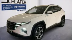 Atlas white / sol Gebraucht 2022 Hyundai Tucson Trend SUV | 27.980 € (Fairer Preis)