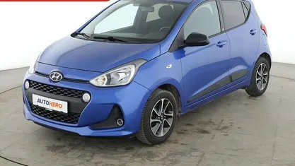 Gebraucht Hyundai i10 Passion 87 PS (63 kW) 2018 Blau Kleinwagen