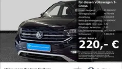 Schwarz Gebraucht 2023 VW T-Cross Life SUV | 22.600 € (Fairer Preis)