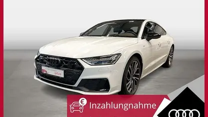Gletscherweiß (metallic) Gebraucht 2025 Audi A7 Sport Limousine | 64.920 €