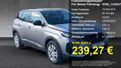 Grau Gebraucht 2022 Peugeot 3008 Active SUV | 18.940 € (Guter Preis)