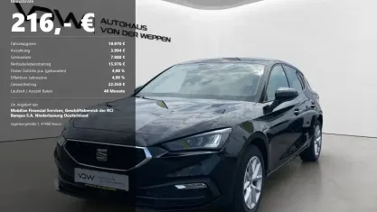 Gebraucht Seat Leon Style 81 PS (59 kW) 2024 Schwarz Limousine