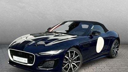 Second-hand Jaguar F-Type R 582 CP (428 kW) 2024 Albastru Cabrio