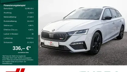 Gebraucht Skoda Octavia RS 200 PS (147 kW) 2024 Weiss / candy weiss Kombi